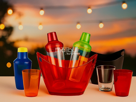 Fabricamos vasos, copas y accesorios plásticos con diseños exclusivos